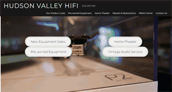 Desktop Screenshot of hudsonvalleyhifi.com